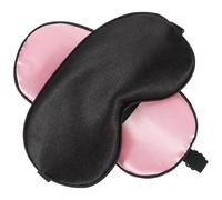 Hohopeti 2 Stück Leichte Atmungsaktive Schlafmaske aus Seidigem Imitatstoff Doppelseitig Lichtblockierend Hautfreundlich für Reisen Flugzeug Hotel und Ungestörten Schlaf