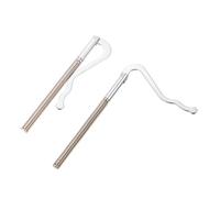 Hohopeti 2 Stück Metall Geldklammern Langlebige Stabiler Scheckhalter und Kreditkartenorganizer Kompakt rutschfest für Geldscheine und Karten im Portemonnaie