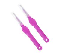 Hohopeti 2 Stück Professioneller Nahttrenner mit Ergonomischem Griff Langlebig und Verschleißfest Präziser Fadenentferner für Nähen und Basteln für Feine Nähte und Schnelle Nahtentfernung