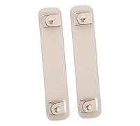 Hohopeti 2 Stück Pu-Leder Schulterpolster für Handtaschen Weiche Gepolsterte Schultergurtauflage zur Druckentlastung Abnehmbar und Passend für Umhänge Tragetaschen