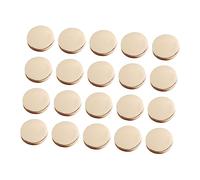 Hohopeti 50 Stück Metallknöpfe Für Kleidung 0.7 Zoll Flache Knöpfe Zum Annähen Praktische Ersatzknöpfe Für Mäntel Diy Bekleidungsornamente