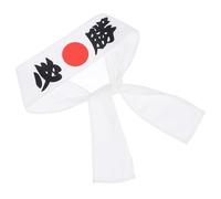 Hohopeti Karate Stirnband Weißes Japanisches Stirnband aus Stoff mit Bequemem Sitz und Atmungsaktivem Material für Sport und Traditionelle Japanische Kochkleidung
