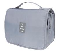 Hohopeti Waschtasche Kulturbeutel mit Henkel und Aufhängehaken Faltbar Polyester Große Kosmetiktasche für Reisen und Toilettenartikel Praktische Hängetasche für Damen und Herren