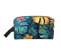Hojas Tropicales Kulturbeutel, Kulturbeutel, Kulturbeutel, Kulturbeutel, Kulturbeutel für Damen und Herren, für Reisen, Fitnessstudio, Alltag