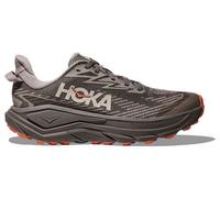 hoka challenger 8 gtx trail schuhe grau orange damen 38.2/3