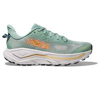 hoka challenger 8 trailrunning schuh grun orange women