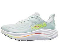 HOKA Clifton 10 Damen Laufschuhe Sea Glass/Neon Flame Damen 37 1/3 GRÜN