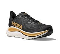 Hoka Clifton 10 Herren-Sneaker, schwarz / goldfarben, 45 EU