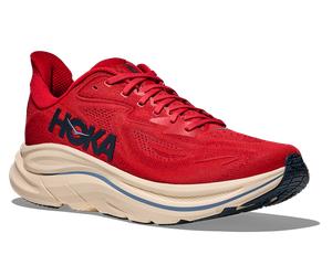 HOKA CLIFTON 10 Herren US M10 - EUR 44 VERMILLION / VARSITY NAVY Normal Schuhgröße: 44