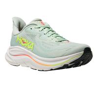 Hoka Clifton 10 Laufschuhe Damen - sea glass / neon flame 38 2/3 (7.5)
