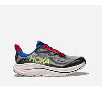 HOKA Clifton 10 Schuhe für Kinder in Foggy Grey/Black Größe 36Y | Straße