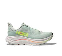 Hoka W Clifton 10 - Sea Glass/Neon Flame - 40 2/3 (US 9)