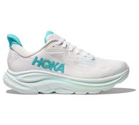 hoka clifton 10 weis blau damen laufschuhe