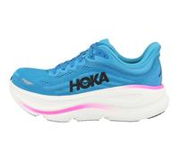 Hoka Damen Bondi 9 Laufschuhe, Skyward Blue/Neon Fuchsia, 39 1/3