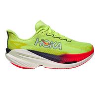 HOKA - Women's Mach X 3 - Runningschuhe, Gr. 42.5 EU 42 2/3 - Regular, neon yuzu /blau (NeonYuzu/SquidInk)