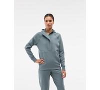 HOKA Essential Recovery Hoodie für Damen in Slate Blue Größe XS | Fleece & Hoodies