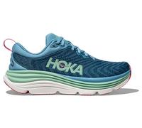 hoka gaviota 5 laufschuhe blau grun damen