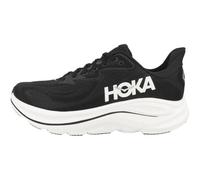 Hoka Herren Clifton 10 Wide Sneaker, Black White, 41 1/3 EU