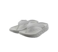 HOKA Herren Ora Recovery Flip, Lunar Rock/White, 47 EU