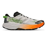 Hoka - Traillaufschuhe - Herren - Speedgoat 7 M - Speedgoat 7 M Frost/Neon Tangerine für Herren - Größe 42 2/3 - Grau Grau 42 2/3
