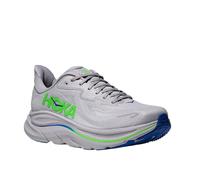 Hoka Laufschuhe Clifton 10 (Dämpfung) grau/neongrün Herren, Größe Euro (US) 42 2/3 (9)