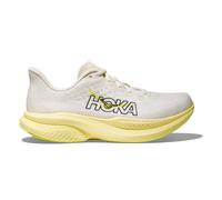 Hoka Mach 6 Damen white/neon hoka citrus - 41 ⅓