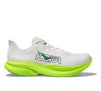 Hoka MACH 6 Herren WHITE / NEON LIME Gr. 42 Weite D (normal)