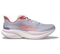 hoka mach 6 running schuhe blau pink women
