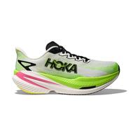 HOKA ONE ONE Mach X 3 W - Damen - Weiß / Grün / Rosa - Größe 39 1/3- Modell 2025