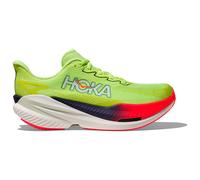 HOKA - Mach X 3 - Runningschuhe, Gr. 44.5 EU 44 2/3 - Regular, neon yuzu /blau (NeonYuzu/SquidInk)