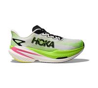 Hoka Mach X3 Damen white/neon lime - 39 ⅓