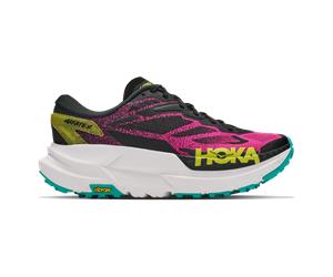HOKA MAFATE X Trailschuhe Damen Black / Neon Dragonfruit B (normal) 39 1/3