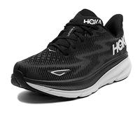 Hoka ONE ONE 1132210-BWHT M Clifton 9 Wide Sneaker Male Black/White EU 45 1/3
