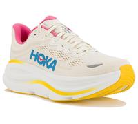 HOKA Bondi 9 Damen Laufschuhe Alabaster/Birke Damen 37 1/3 ROSA