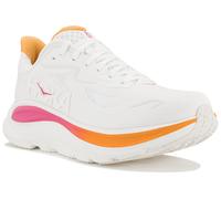 HOKA Clifton 10 Damen Laufschuhe Weiß/Electric Damen 40.0 ROSA