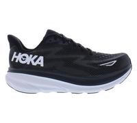 HOKA One One Clifton 9 Damen-Schuhe, Schwarz/Weiß, 38 EU Weit