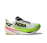 HOKA ONE ONE Damen Laufschuhe W MACH X 3 WHITE / NEON LIME 8.5