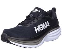 Hoka One ONE Herren Bondi 8 Running Shoes, Black/White, 46 EU