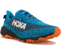 hoka speedgoat 6 trailrunning schuhe blau orange herren