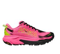 HOKA ONE ONE W Mafate 5 - Damen Trailrunningschuh - Neon Rose/Black, 8,5