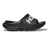 hoka ora athletic slide recovery schuhe schwarz weis unisex
