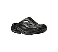 HOKA Ora Recovery Pantoletten für Erwachsene, unisex, Schwarz/Schwarz, 10 Women/8 Men