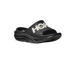 Hoka - Recycling-Schlappen - Ora Athletic Slide U Black/White für Herren - Größe 11 US - schwarz schwarz 11 US