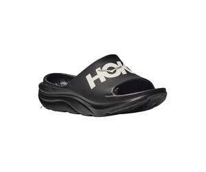 Hoka - Recycling-Schlappen - Ora Athletic Slide U Black/White für Herren - Größe 5 US - schwarz schwarz 5 US