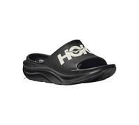 Hoka - Recycling-Schlappen - Ora Athletic Slide U Black/White für Herren - Größe 9 US - schwarz schwarz 9 US