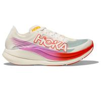 hoka rocket x 2 laufschuhe weis rot pink unisex
