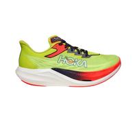 hoka rocket x 3 laufschuhe gelb rot unisex 44