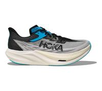Hoka Herren Rocket X 3 Wettkampf Laufschuhe weiss 48