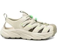 Hoka Sandalen - U Hopara Oyster Mushroom/neon Lime - Gr. US_8_5 - in Bunt - für Damen