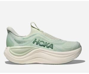 HOKA Skyward Laceless Schuhe für Damen in Sea Glass/Sage Größe 37 1/3 | Freizeit